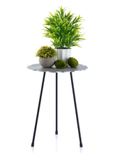 Elin - Table d'appoint - argent ou or - aluminium - ø 35 x H 45 cm